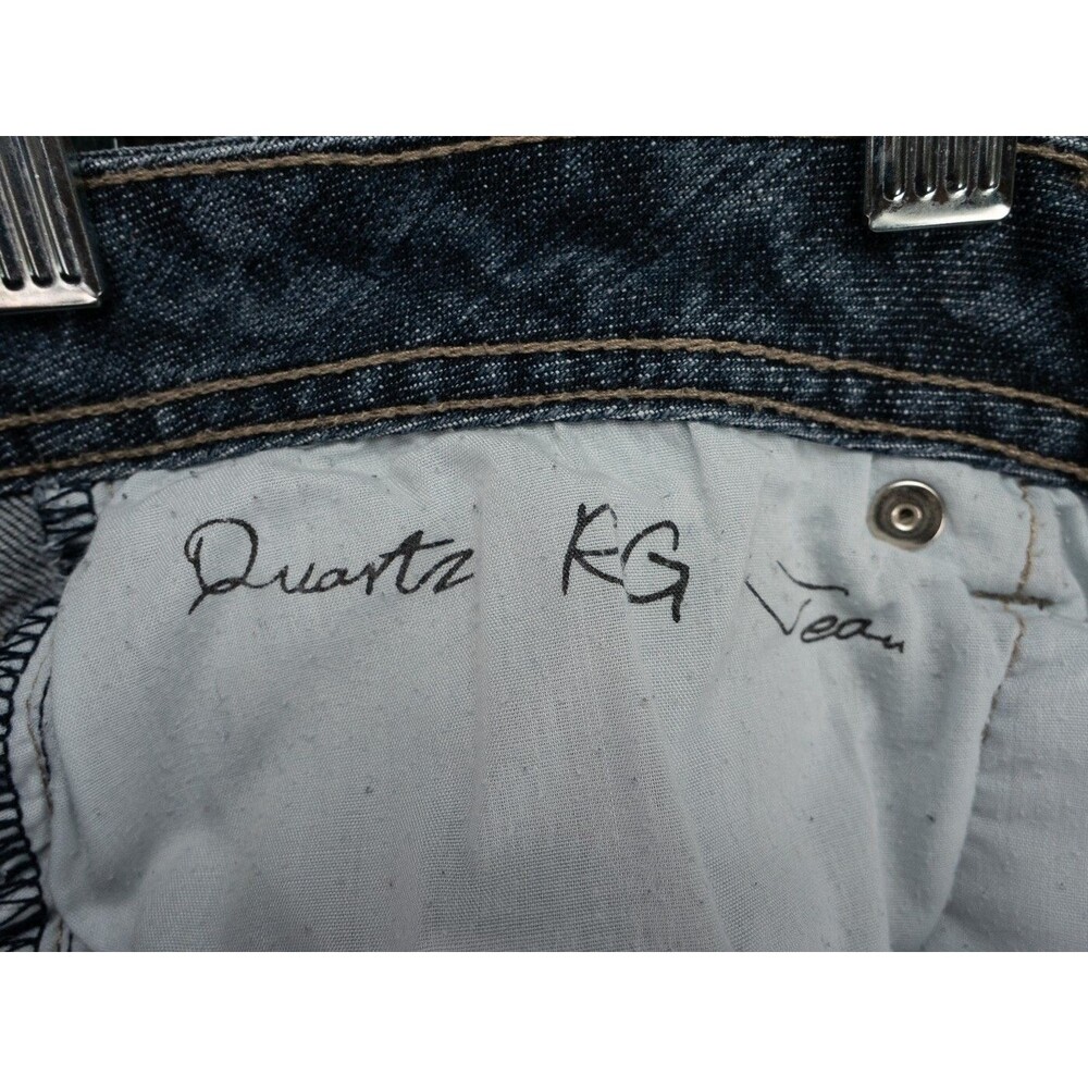Chico's Jeans Womens 2 (31x30) Blue Straight Platinum Quartz RG Stretch Denim - Picture 4 of 13